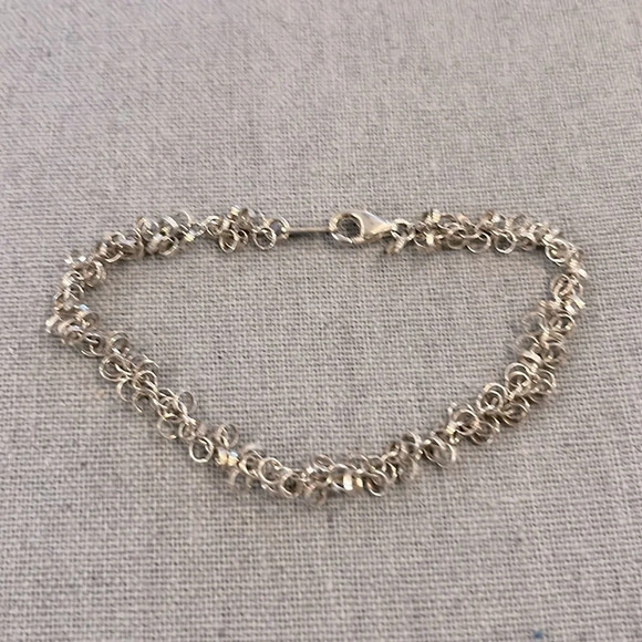 925 Silver Bracelet • Vintage - Picture 2 of 3